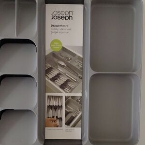 Joseph Joseph DrawerStore Grey Cutlery & Utensil Organizer